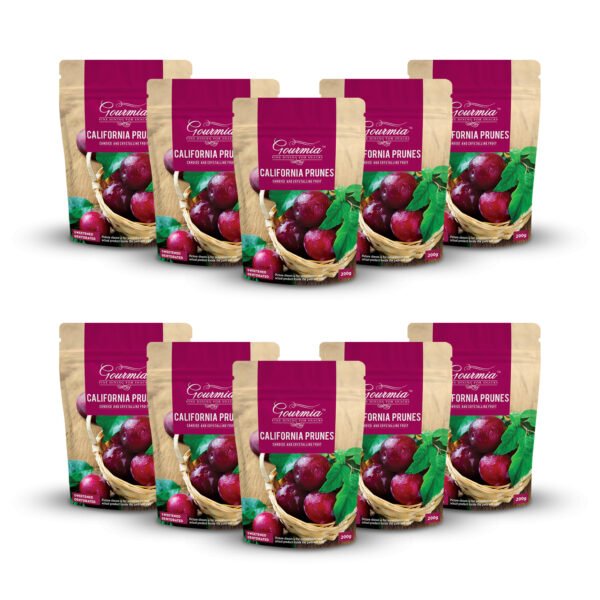 Gourmia Dried California Prunes 2Kg (10 Pcs Of 200g Each)