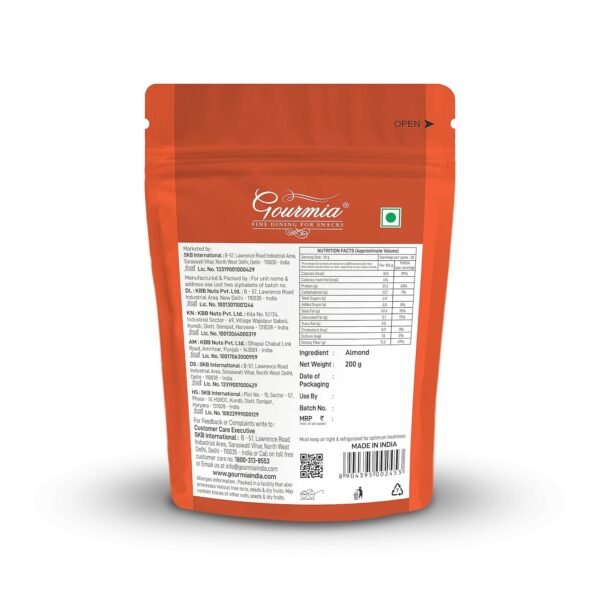 Gourmia Whole Almond 200g - Image 2