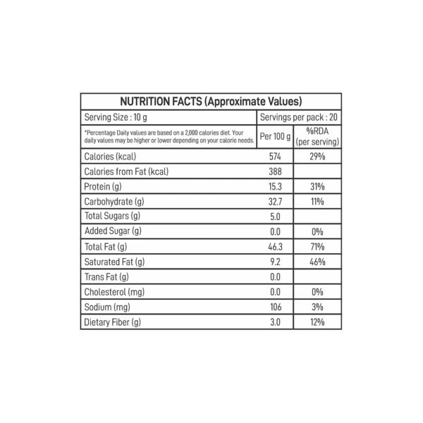 Gourmia Roasted Cashews Whole LS 200g - Image 4